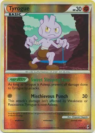 Tyrogue Reverse Holo