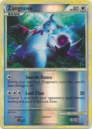 Zangoose Reverse Holo