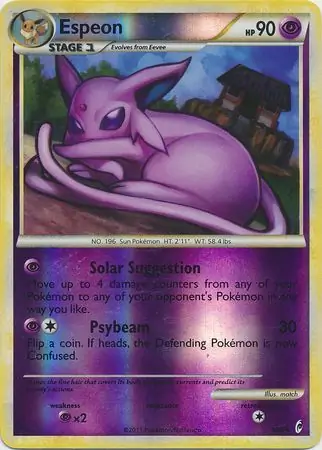 Espeon Reverse Holo
