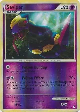Seviper Reverse Holo