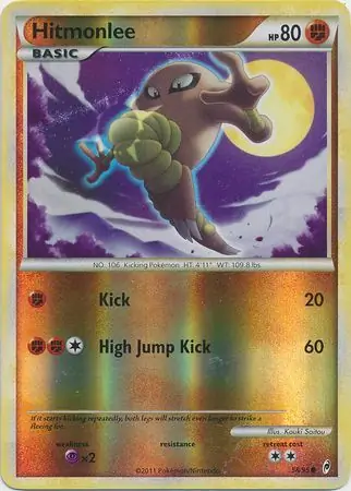 Hitmonlee Reverse Holo