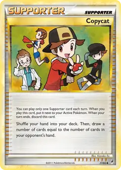 Copycat Pokemon card from Call of Legends