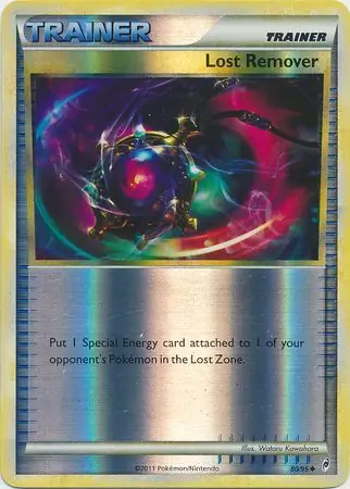 Lost Remover Reverse Holo Pokemon card from Call of Legends