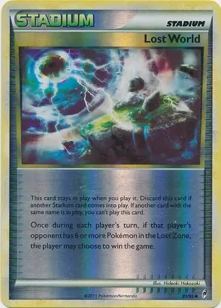 Lost World Reverse Holo