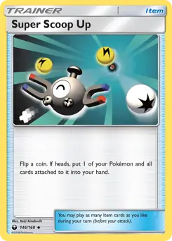 Super Scoop Up Pokemon card from Celestial Storm