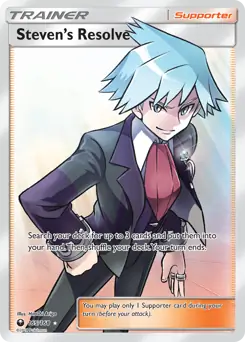 Full Art Steven's Resolve