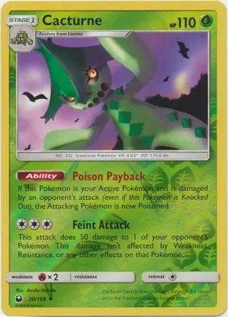 Cacturne Reverse Holo
