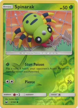 Spinarak Reverse Holo