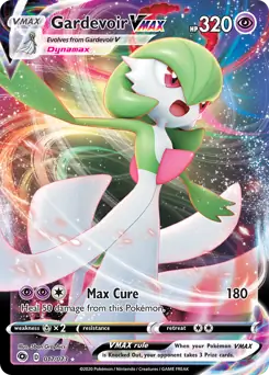 Gardevoir VMAX Pokemon card from Champion's Path
