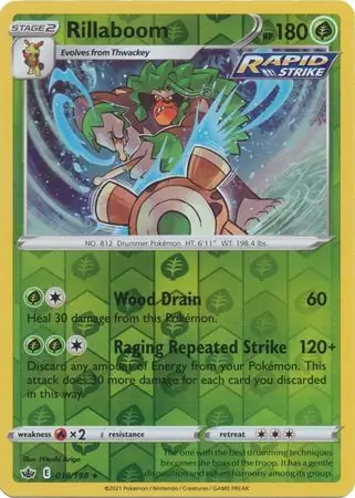 Rillaboom Reverse Holo
