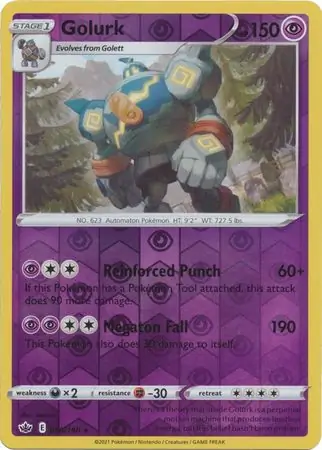 Golurk Reverse Holo