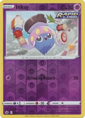 Inkay Reverse Holo