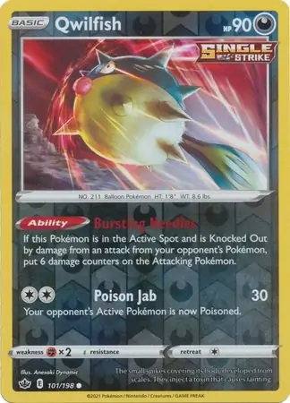 Qwilfish Reverse Holo