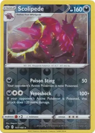 Scolipede Reverse Holo
