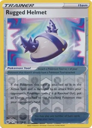 Rugged Helmet Reverse Holo