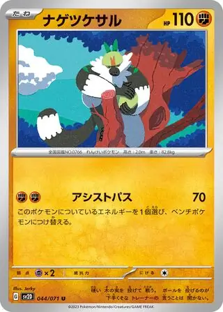 Passimian Pokemon card from Clay Burst
