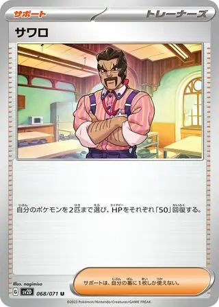 Saguaro Pokemon card from Clay Burst