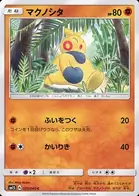 Makuhita Pokemon card from Collection Sun