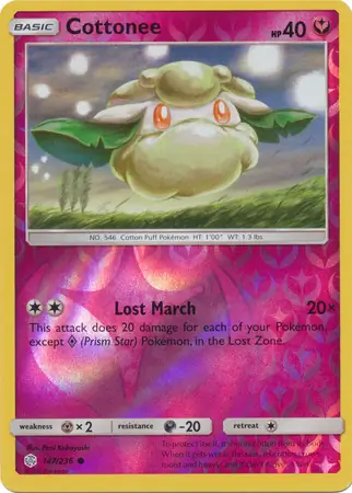 Cottonee Reverse Holo