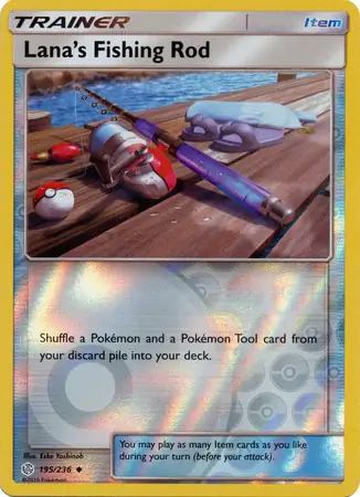 Lana's Fishing Rod Reverse Holo
