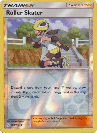 Roller Skater Reverse Holo