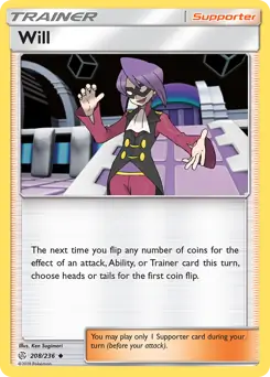 Will Pokemon card from Cosmic Eclipse