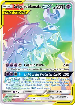 Solgaleo & Lunala GX Secret