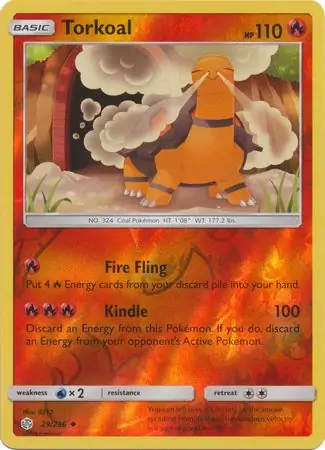 Torkoal Reverse Holo