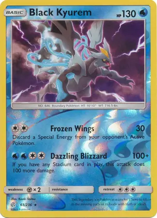 Black Kyurem Reverse Holo