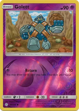Golett Reverse Holo