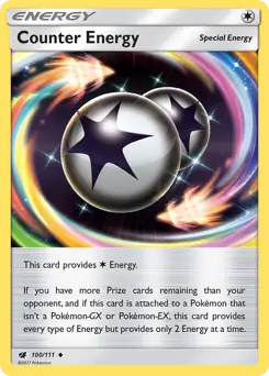 Counter Energy Pokemon card from Crimson Invasion
