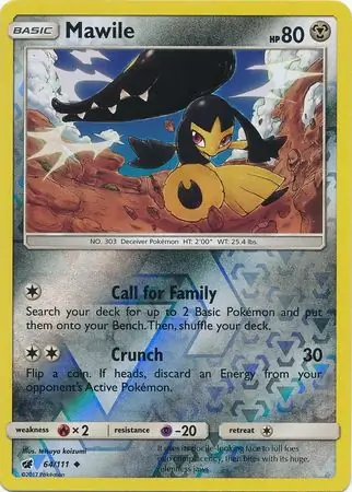 Mawile Reverse Holo