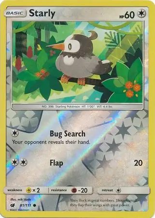 Starly Reverse Holo
