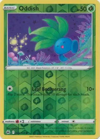 Oddish Reverse Holo