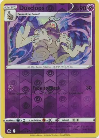 Dusclops Reverse Holo