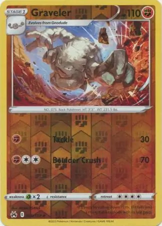 Graveler Reverse Holo