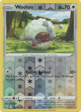 Wooloo Reverse Holo