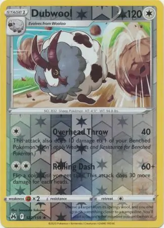 Dubwool Reverse Holo
