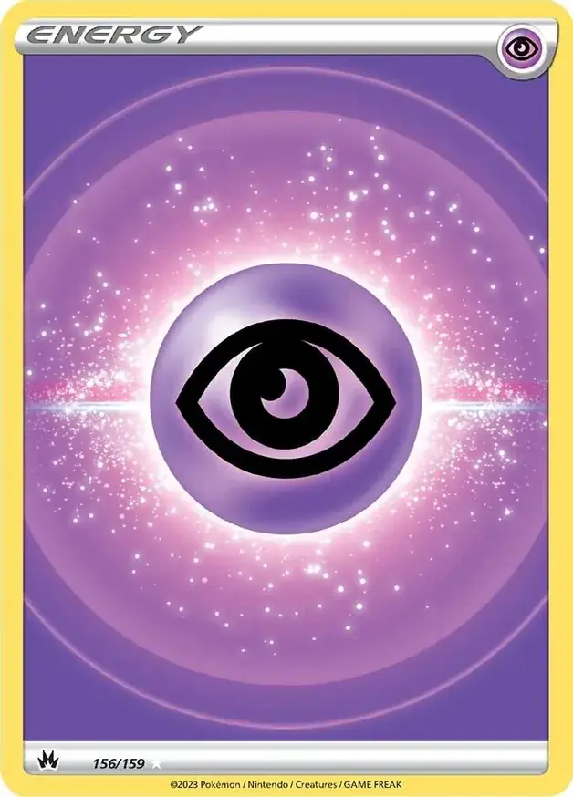 Psychic Energy Pokemon card from Crown Zenith