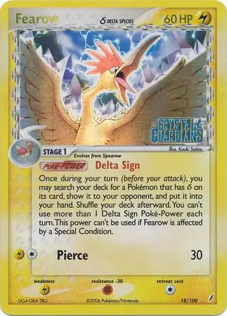 Fearow Reverse Holo