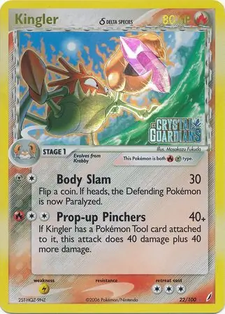 Kingler Reverse Holo