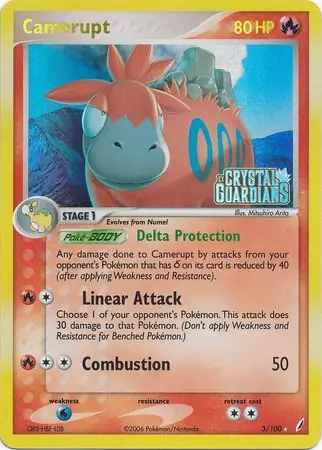 Camerupt Reverse Holo
