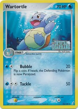 Wartortle Reverse Holo