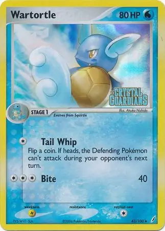 Wartortle Reverse Holo