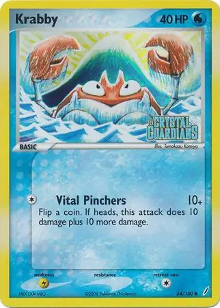 Krabby Reverse Holo