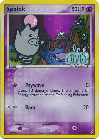 Spoink Reverse Holo