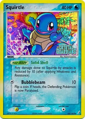 Squirtle Reverse Holo