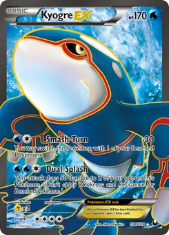 Full Art Kyogre EX