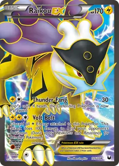 Full Art Raikou EX