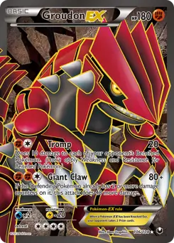 Full Art Groudon EX